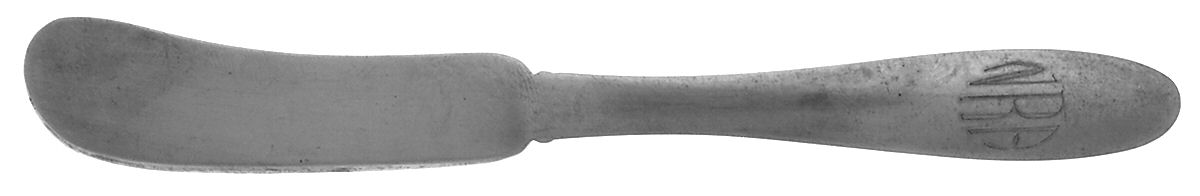 Pilgrim (Sterling, 1932) Flat Handle Butter Spreader by Manchester-1