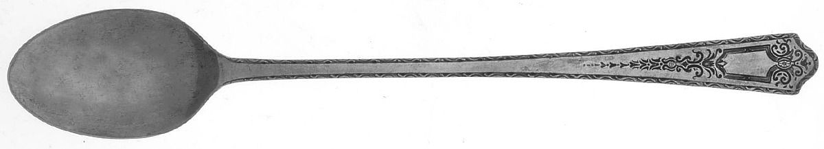 Princess (Sterling, 1910-1932) Iced Tea Spoon by Manchester-1
