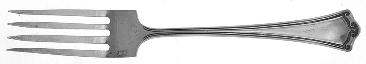Roanoke (Sterling, 1918) Solid Youth Tea Fork by Manchester-1