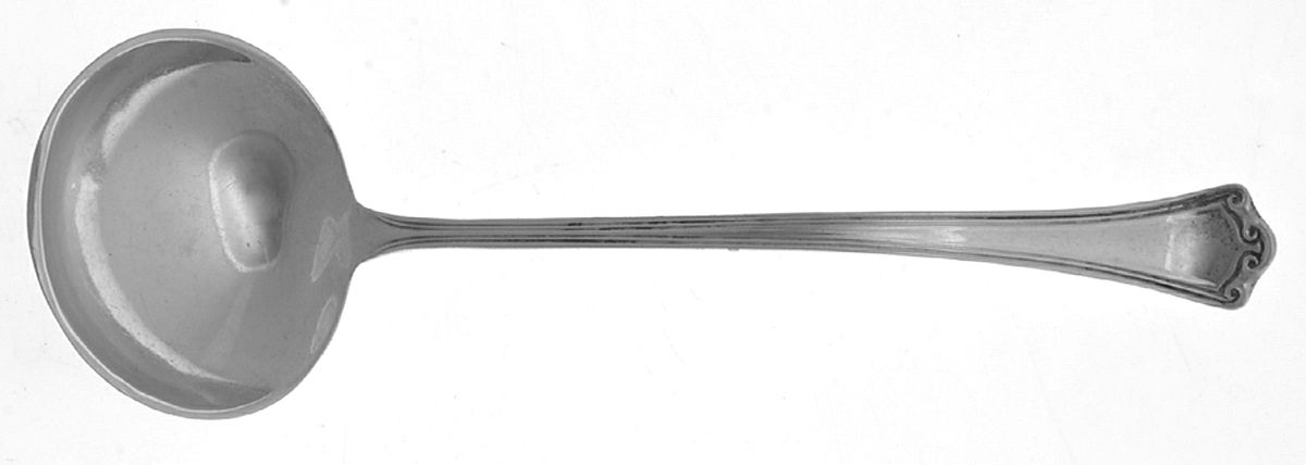 Roanoke (Sterling, 1918) Solid Piece Cream Ladle by Manchester-1