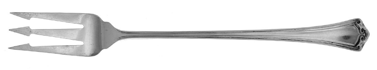 Roanoke (Sterling, 1918) Short Handle Pickle/Olive Fork by Manchester-1