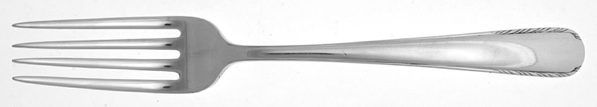 Silver Stream (Sterling, 1934, No Monograms) Fork by Manchester-1