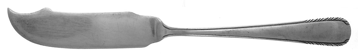 Silver Stream (Sterling, 1934, No Monograms) Flat Handle Master Butter Knife by Manchester-1