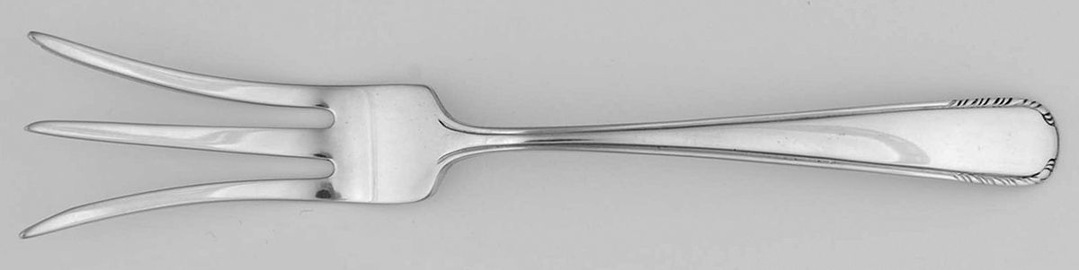 Silver Stream (Sterling, 1934, No Monograms) Lemon Fork by Manchester-1