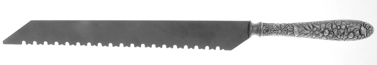 Southern Rose (Sterling, 1933) Bread Knife with Stainless Blade by Manchester-1