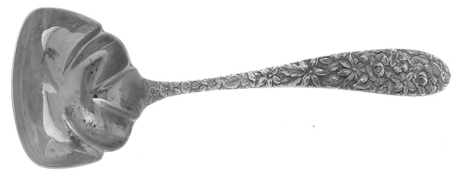 Southern Rose (Sterling, 1933) Solid Gravy Ladle by Manchester-1