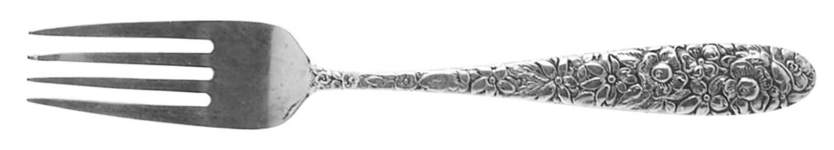 Southern Rose (Sterling, 1933) Solid Youth Tea Fork by Manchester-1