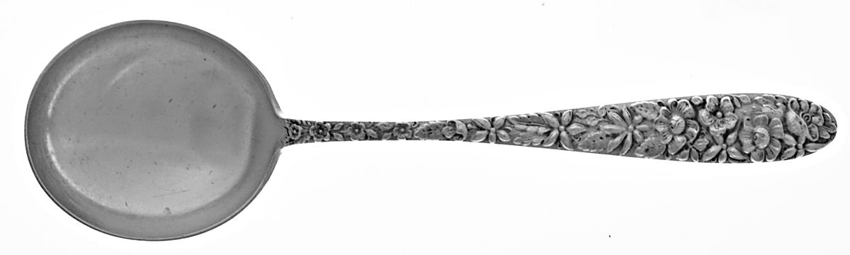 Southern Rose (Sterling, 1933) Round Bowl Soup Spoon (Cream Soup) by Manchester-1
