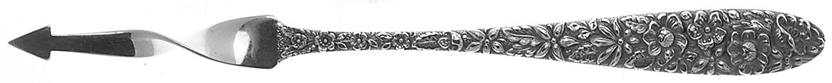 Southern Rose (Sterling, 1933) One Tine Butter Pick by Manchester-1