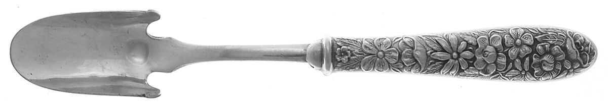 Southern Rose (Sterling, 1933) Cheese Scoop with Silverplate Scoop by Manchester-1