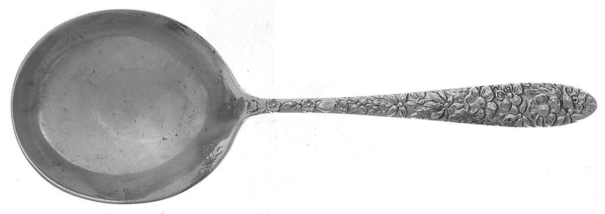 Southern Rose (Sterling, 1933) Large Sherbet Spoon by Manchester-1