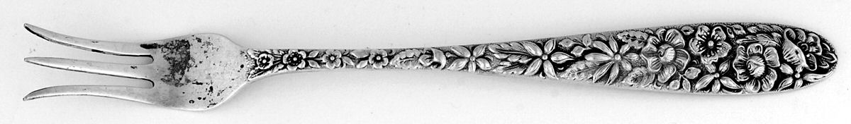 Southern Rose (Sterling, 1933) Oyster Fork by Manchester-1