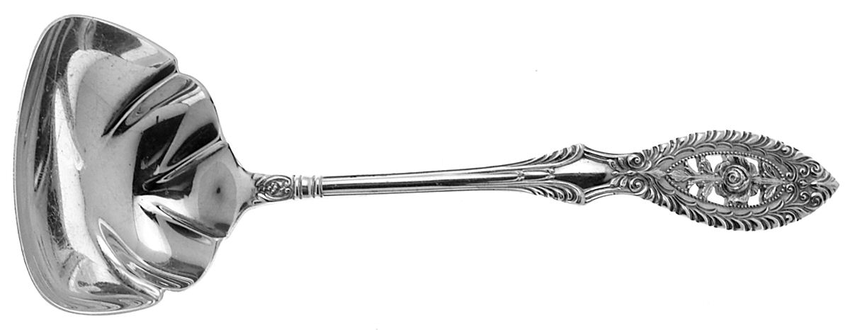 Valenciennes (Sterling, 1938) Solid Gravy Ladle by Manchester-1