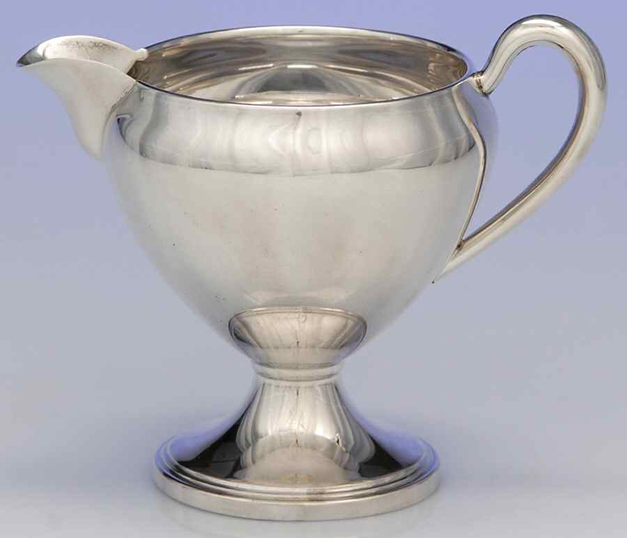 Sterling Hollowware Mini Creamer by M Fred Hirsch-1