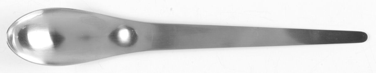 Arne Jacobsen (Stainless, Satin) Solid Serving Spoon by Anton Michelsen-1
