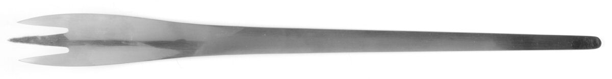 Arne Jacobsen (Stainless, Satin) Solid Salad Serving Fork by Anton Michelsen-1