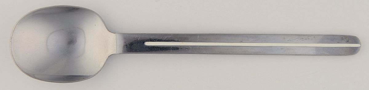 Accent-White (Stainless) Place/Oval Soup Spoon by Mikasa-1