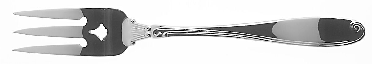 Ambrose (Stainless) Large Solid Cold Meat Serving Fork by Mikasa-1