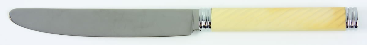 Braid-Cream (Stainless) New French Hollow Knife by Mikasa-1