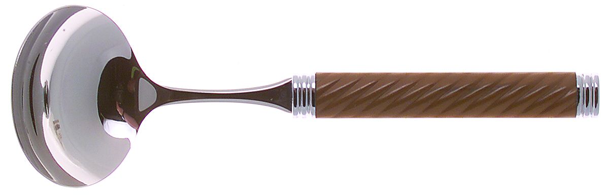 Braid-Gold (Stainless) Solid Gravy Ladle by Mikasa-1