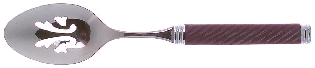 Braid-Heather (Stainless) Pierced Tablespoon (Serving Spoon) by Mikasa-1