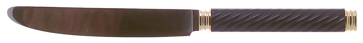 Braid-Lapis (Metallics, Gold Accent) New French Hollow Knife by Mikasa-1