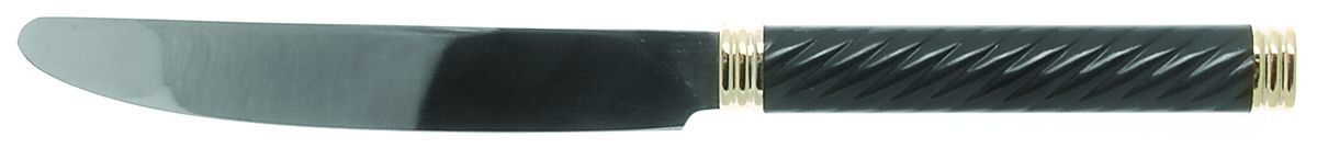 Braid-Onyx (Metallics, Gold Accent) New French Hollow Knife by Mikasa-1