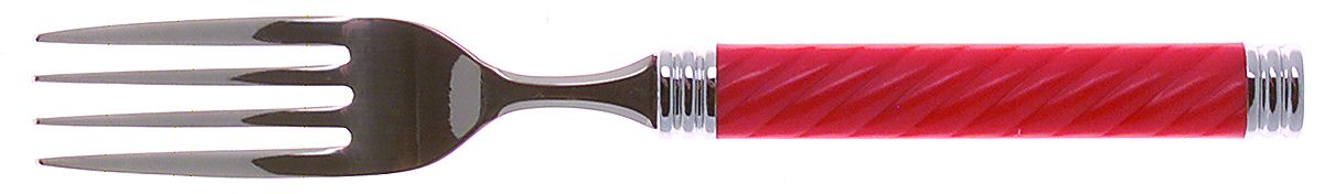 Braid-Primary Red Individual Salad Fork by Mikasa-1