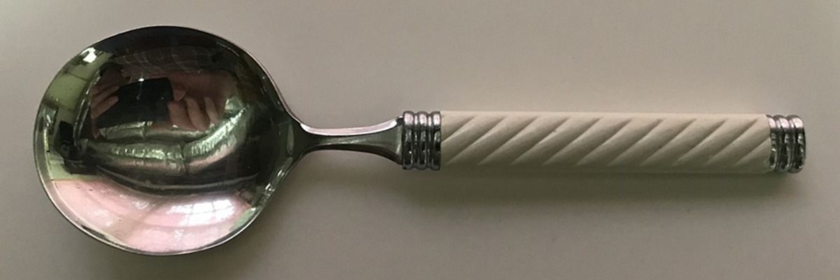 Braid-Snow (Stainless) Teaspoon by Mikasa-1