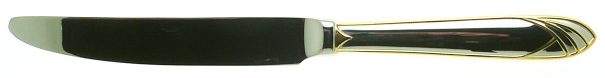 Cathedral Gold (Stainless, Gold Accent) New French Hollow Knife by Mikasa-1