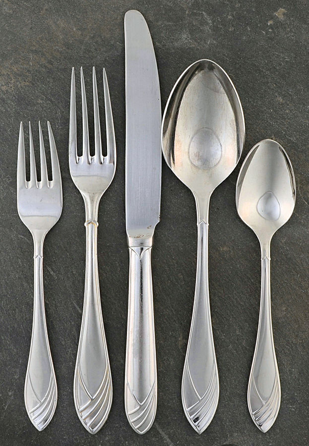 Cathedral (Stainless) 5 Piece Place Setting by Mikasa-1