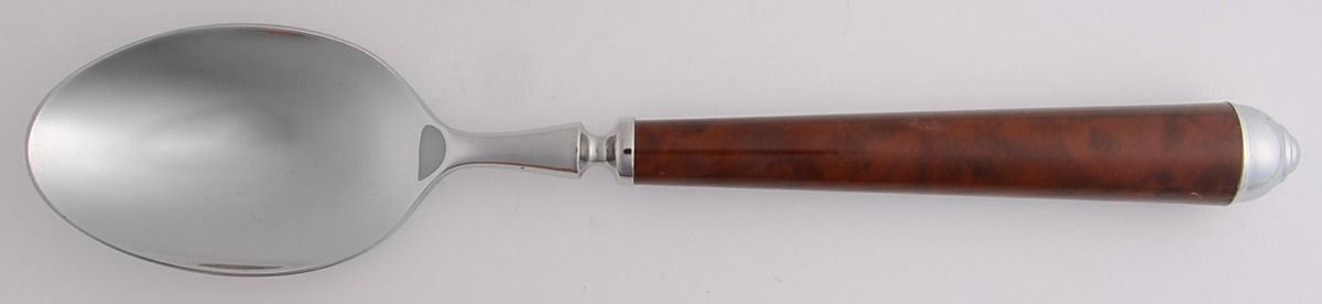 Claridge-Burl (Stainless) Place/Oval Soup Spoon by Mikasa-1