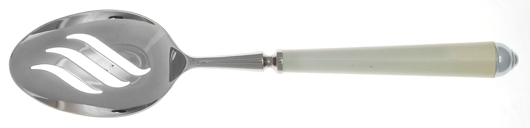Claridge-Ivory (Stainless) Pierced Tablespoon (Serving Spoon) by Mikasa-1