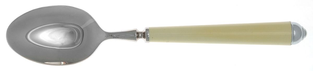 Claridge-Ivory (Stainless) Place/Oval Soup Spoon by Mikasa-1