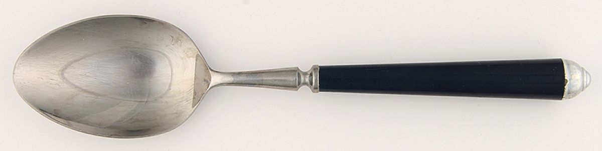 Claridge-Navy Blue (Stainless) Tablespoon (Serving Spoon) by Mikasa-1