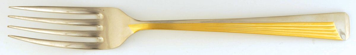 Corinthian Gold (Stainless, Gold Accent) Fork by Mikasa-1