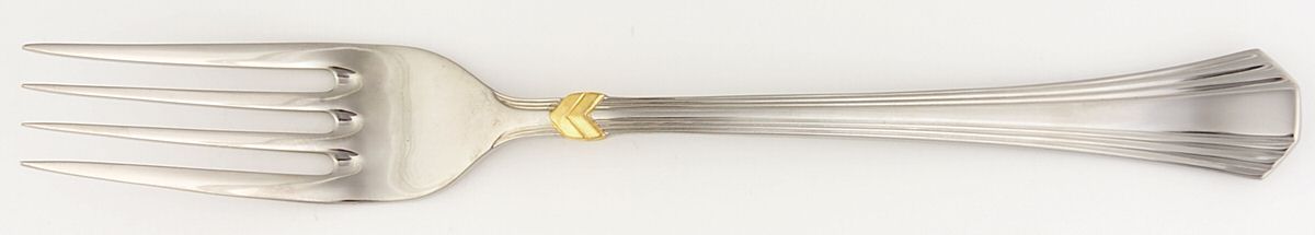 Concorde Gold (Stainless, Gold Accent) Fork by Mikasa-1