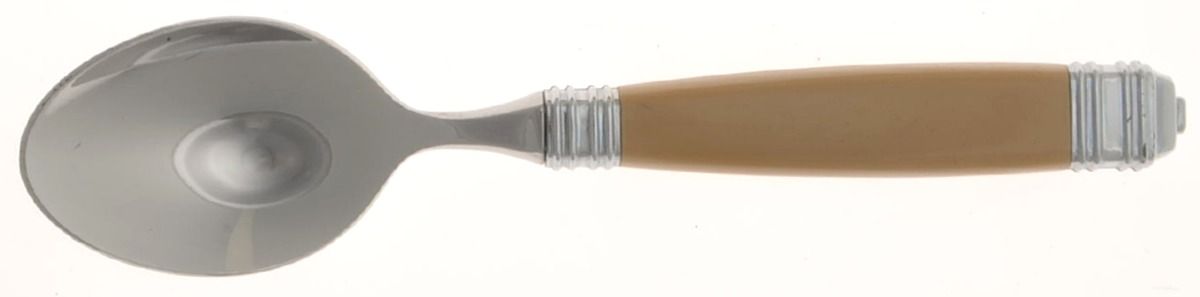 Continental-Fawn Brown(Stainless, No Gold) Teaspoon by Mikasa-1