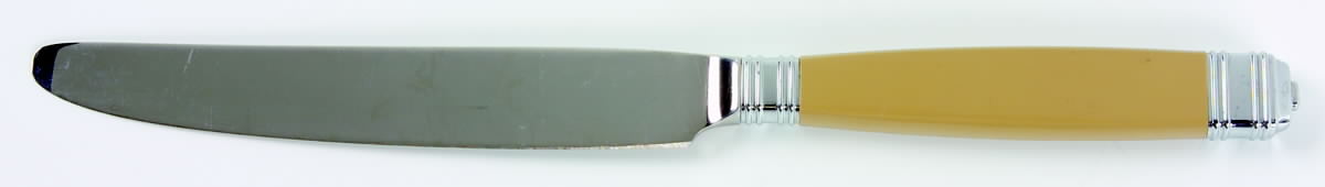 Continental-Fawn Brown(Stainless, No Gold) New French Hollow Knife by Mikasa-1