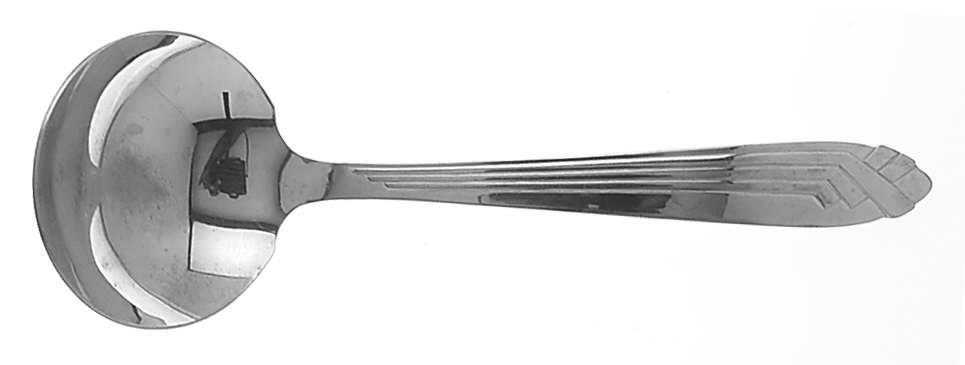 Connection (Stainless) Solid Gravy Ladle by Mikasa-1