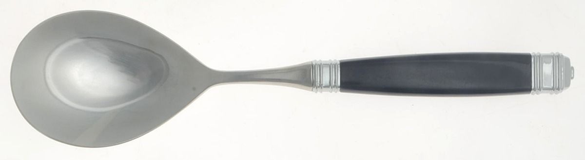 Continental-Navy (Stainless) Salad Servng Spoon with Stainless Bowl by Mikasa-1