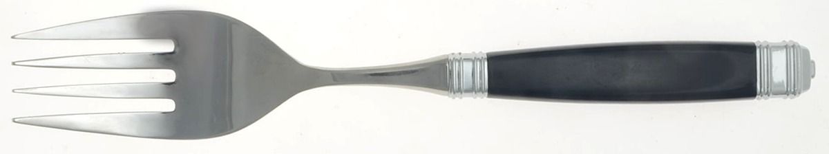 Continental-Navy (Stainless) Medium Solid Cold Meat Serving Fork by Mikasa-1