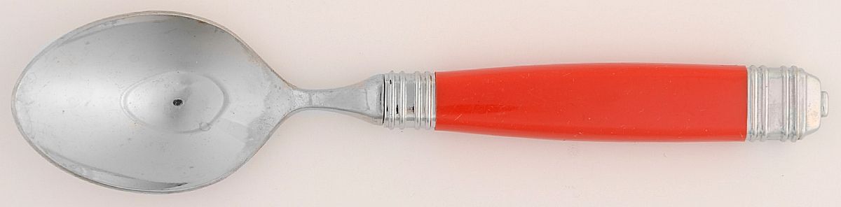 Continental-Primary Red (Stainls) Teaspoon by Mikasa-1