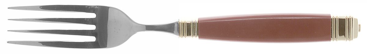 Continental-Raspberry (Stainless-Gold Accent) Fork by Mikasa-1