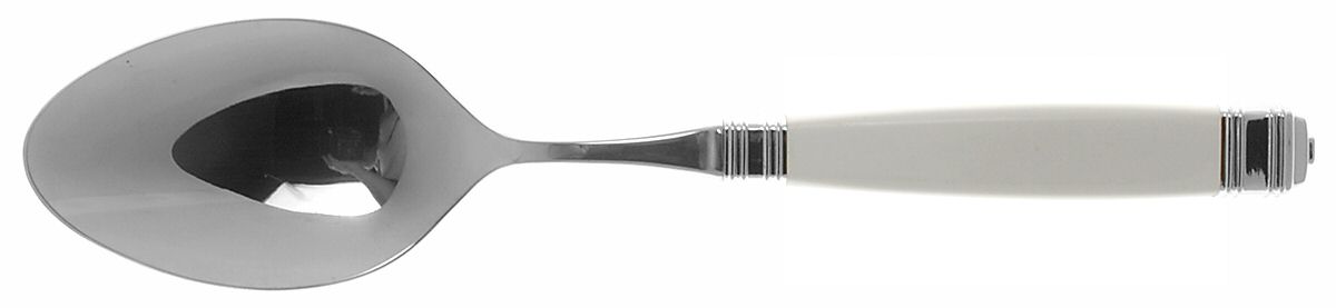 Continental-White (Stainless) Tablespoon (Serving Spoon) by Mikasa-1
