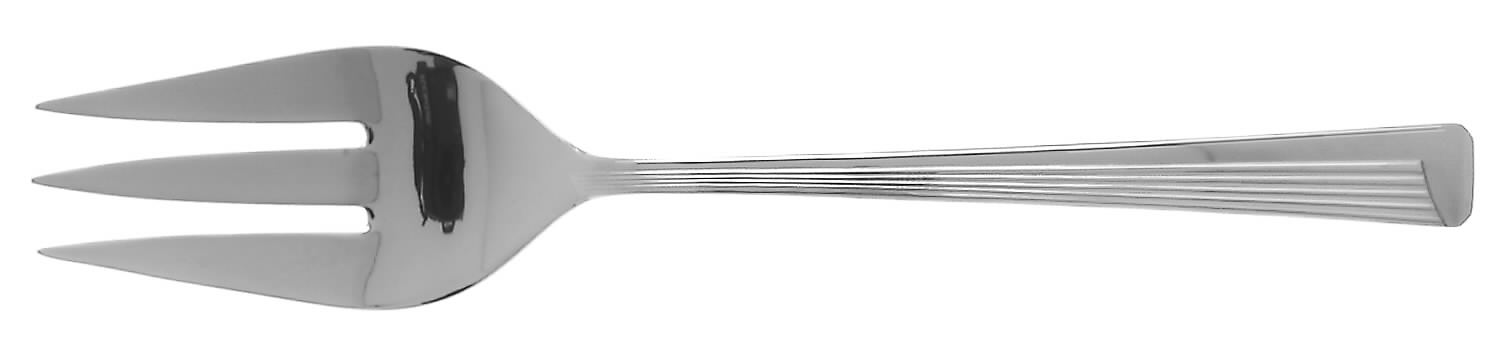 Corinthian (Stainless) Medium Solid Cold Meat Serving Fork by Mikasa-1