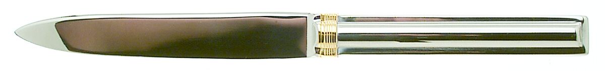 Deco (Stainless-Gold Accent, Japan) Modern Hollow Knife by Mikasa-1