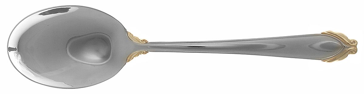 Delacroix Gold (Stainless) Tablespoon (Serving Spoon) by Mikasa-1