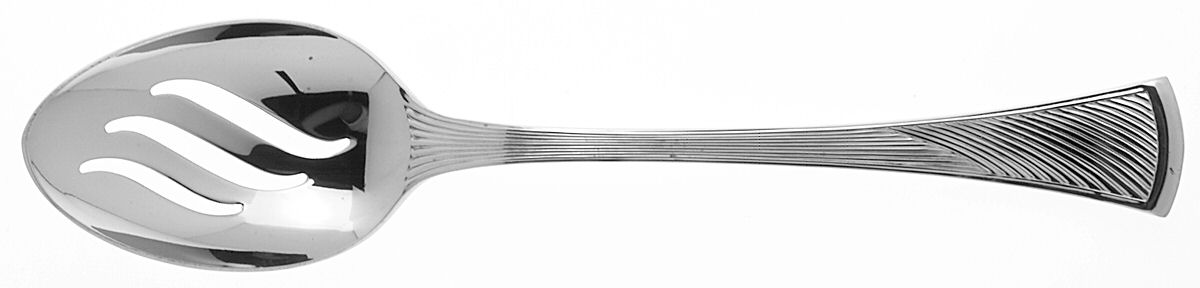 Diana (Stainless) Pierced Tablespoon (Serving Spoon) by Mikasa-1
