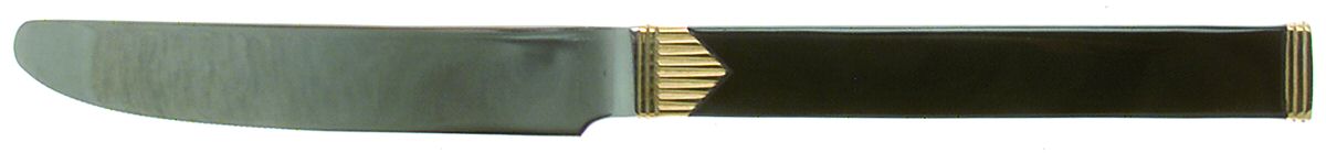 Direction (Stainless-Black-Gold) New French Solid Knife by Mikasa-1